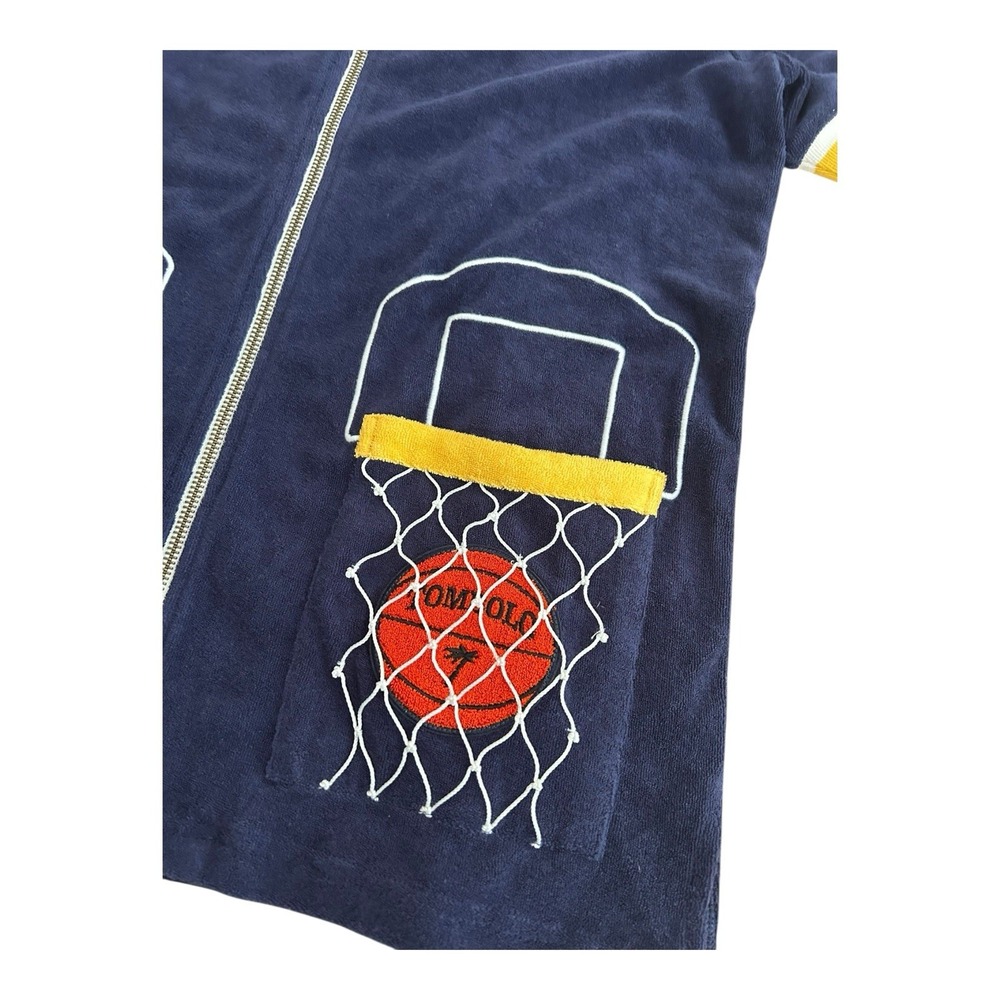 Tombolo Air Ball' Basketball Cabana Shirt Small NWT - Picture 2 of 11